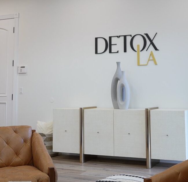 Interior of Detox LA Facility Entry way