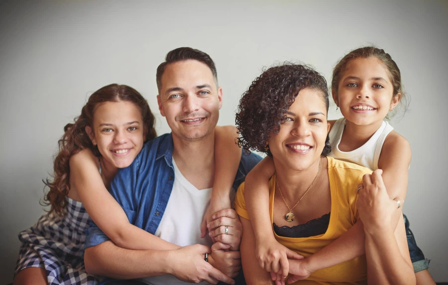 Embracing Hope and Healing - photo of happy family